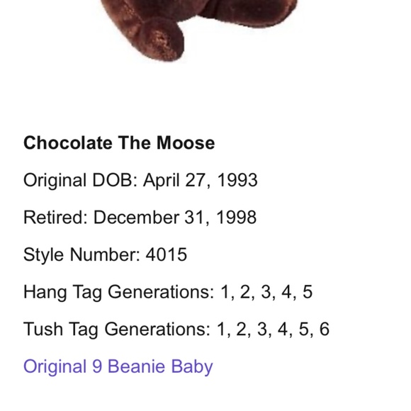 Chocolate The Moose - Picture 1 of 5